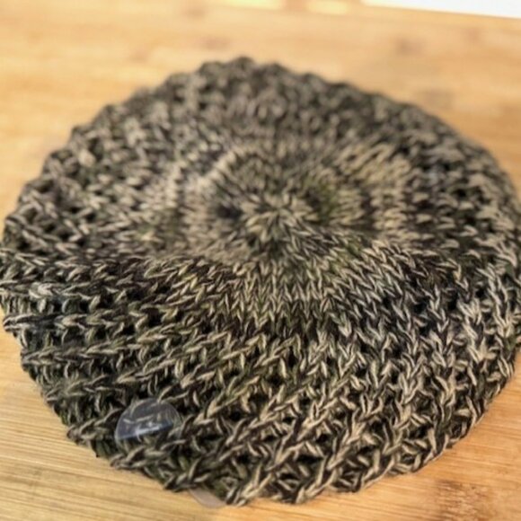 Retro Boho marbled knit beret - NWT - UNISEX - Picture 8 of 16